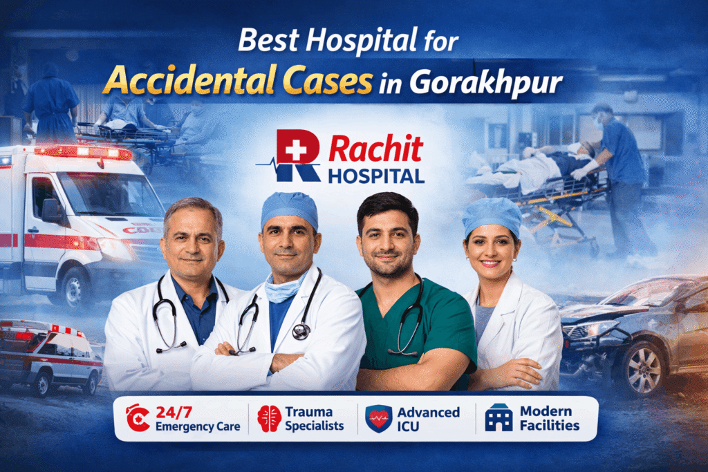 Best Hospital for Accidental Cases in Gorakhpur Rachit Hospital